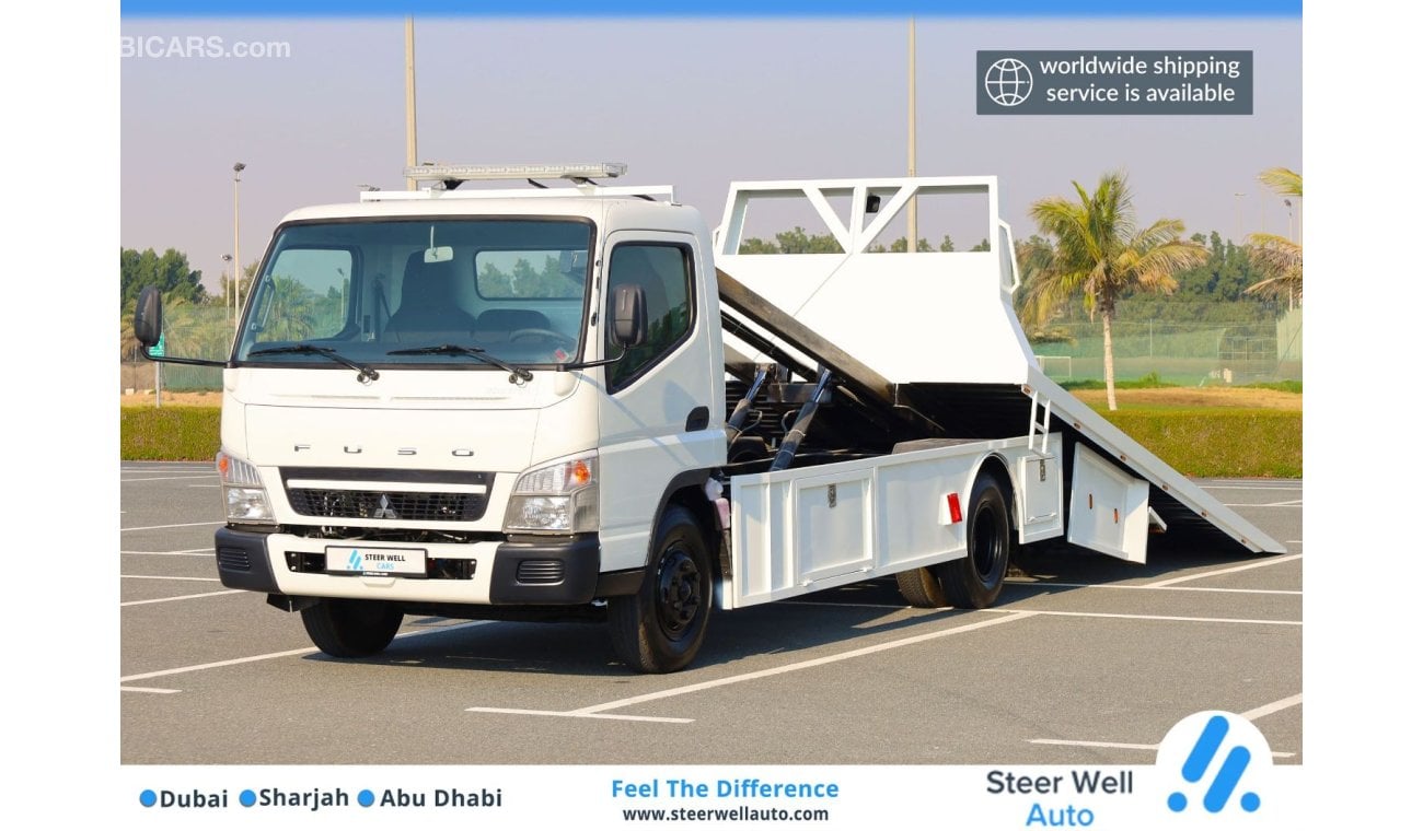 ميتسوبيشي كانتر 2024 Fuso Tow Truck Recovery 4.2L Euro 2 Long Chassis 16Ft. - Brand New - Book Now