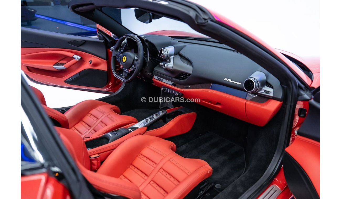 Ferrari F8 Spider F8 SPIDER | 2023 | FULL INTERIOR CARBON | SUSPENSION LIFTER | CARBON SEATS | PASSENGER DISPLAY |