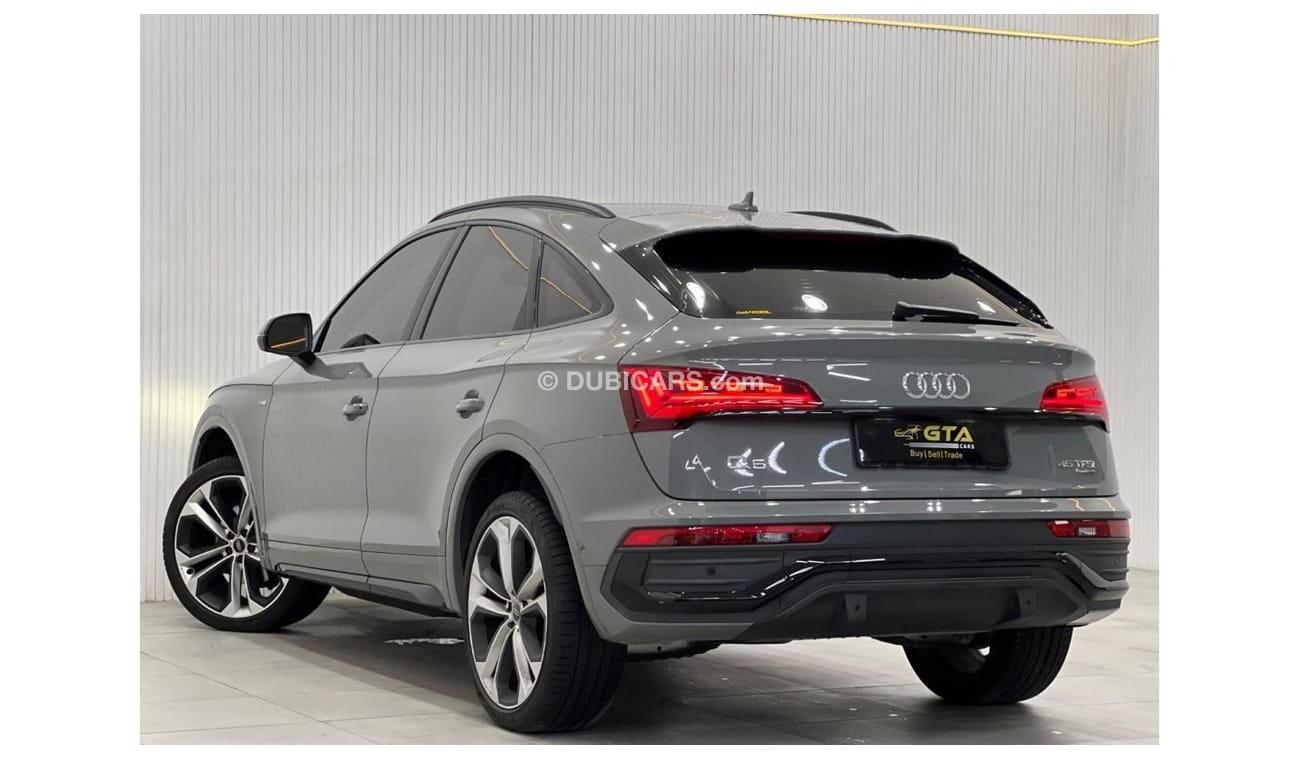 أودي Q5 45 TFSI quattro S لاين 2022 Audi Q5 S-Line 45TFSI Sportback, 5 Years Audi Warranty + Service Pack, F