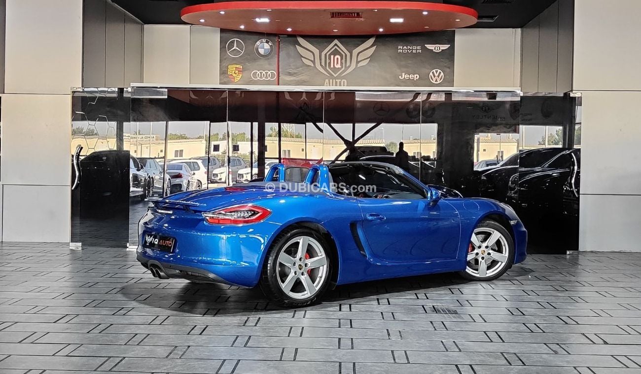 Porsche 718 Boxster 2015 PORSCHE BOXSTER S | CONVERTIBLE | COUPE | LOW KM | 3.4L | GCC