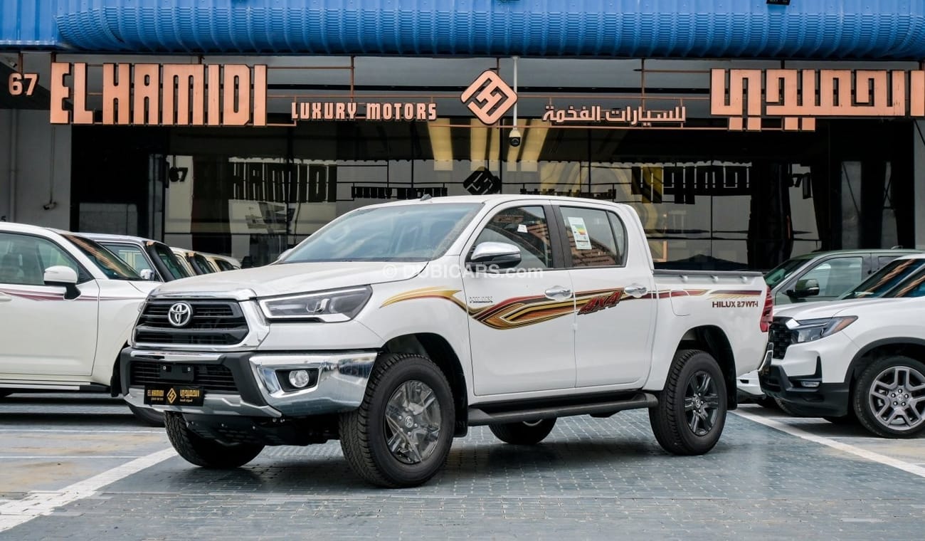 تويوتا هيلوكس TOYOTA HILUX DC 2.7L GLXS-V A/T 4X4 (PETROL) MY24.