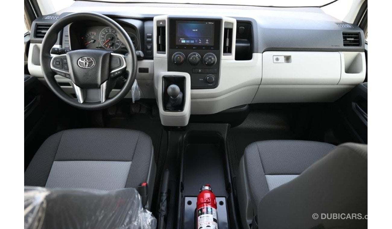 تويوتا هاياس 2025 TOYOTA HIACE HIGH ROOF 3.5L PETROL 13-SEATER MANUAL TRANSMISSION