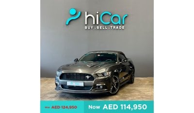Ford Mustang AED 1,762pm • 0% Downpayment • GT California Special • 2 Years Warranty