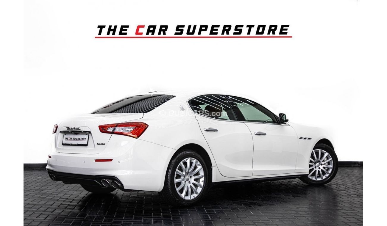 Maserati Ghibli Std 2019 - MASERATI GHIBLI - GCC - WARRANTY AVAILABLE - FULL AGENCY HISTORY - IMMACULATE CAR