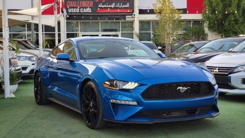 فورد موستانج Ford Mustang 2019 Blue 2.3L  ECO BOOST FILTER ROUSH