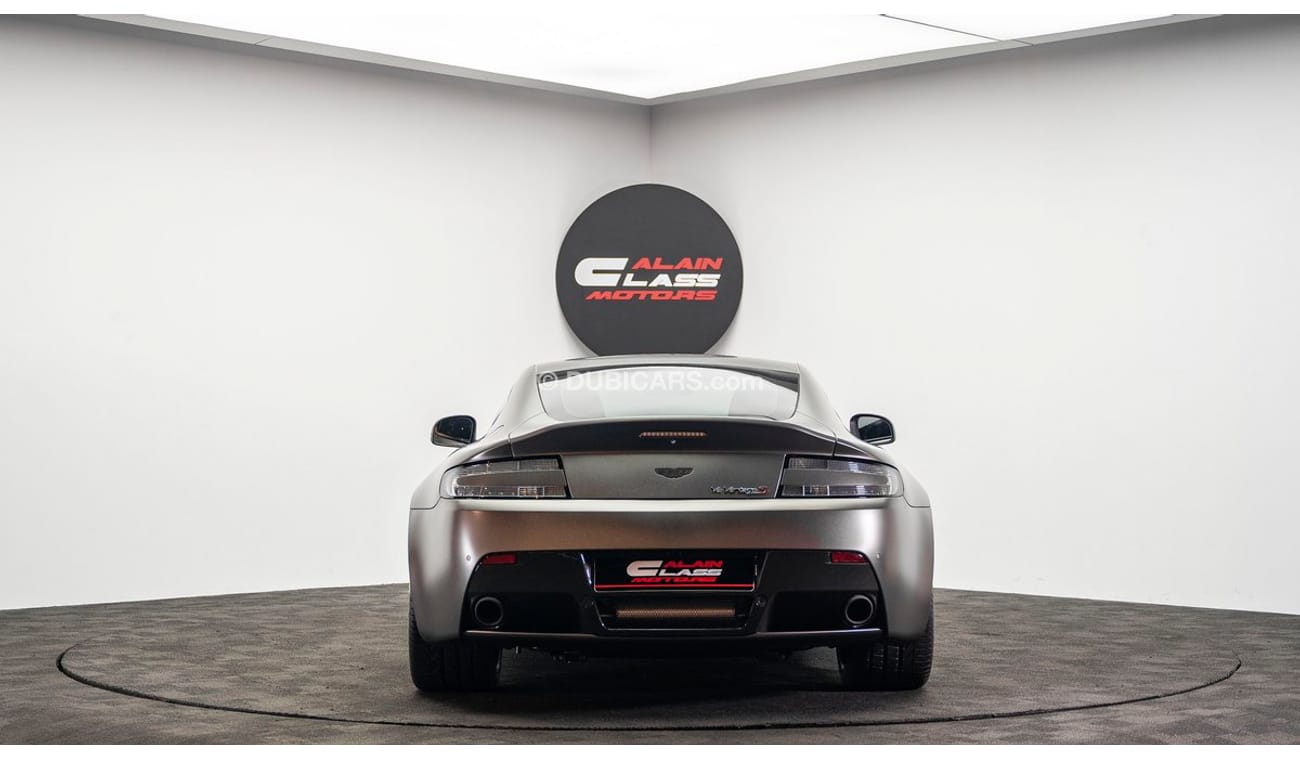 Aston Martin Vantage V12 Vantage S (Satin Seven – Special Edition By Q) - Under Warranty