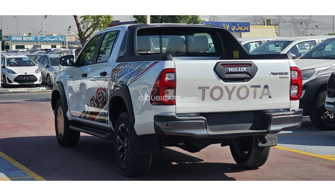 Toyota Hilux ADV 2.8L Toyota Hilux 2.8L Adventure 2.8Ltr A/T 4X4 MY2024 GCC SPECS OMAN 360 CAMERA BEDLINER BLACK 