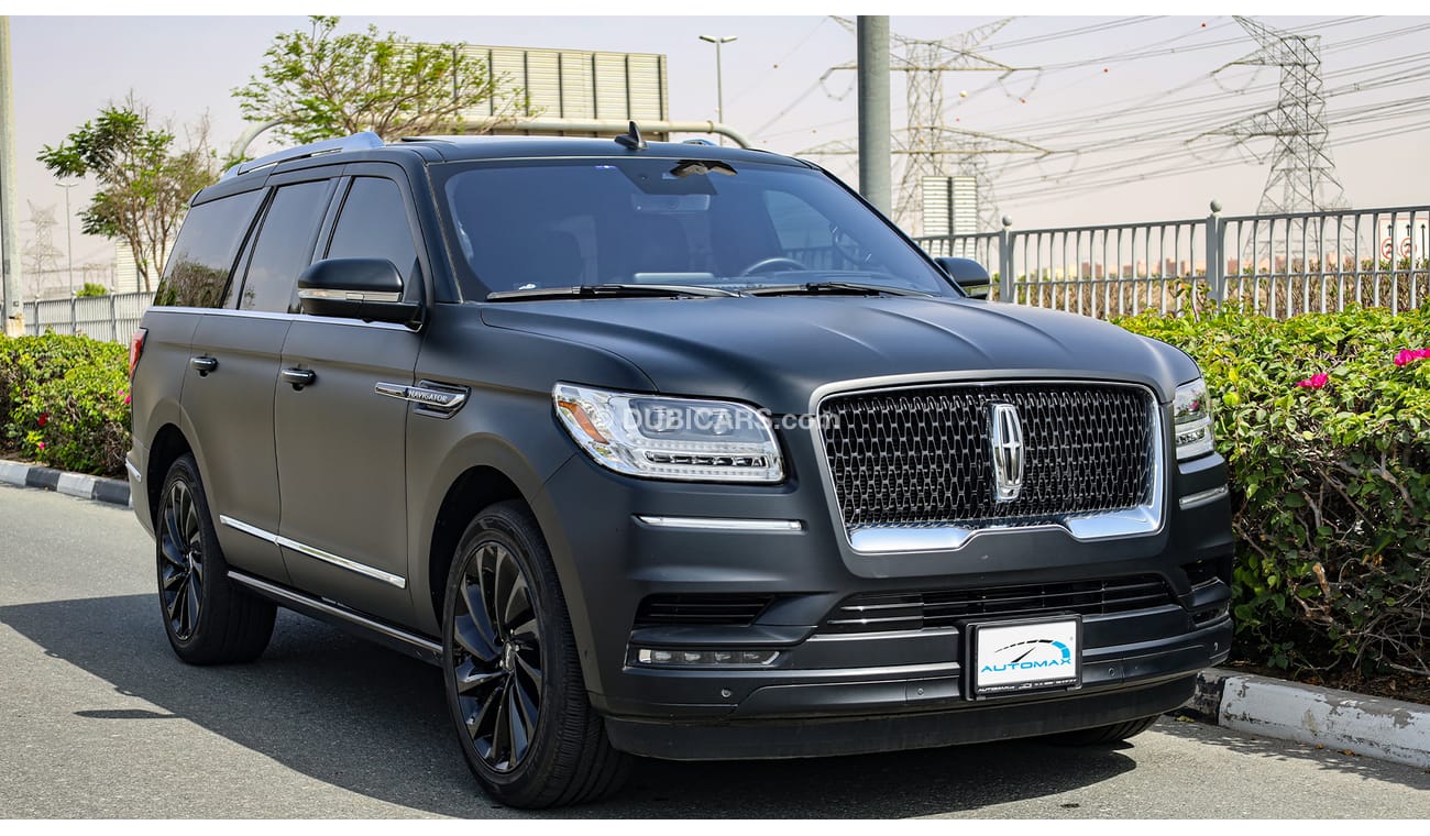 Used Lincoln Navigator Reserve Black Label , V6 3.5L , 2020 , GCC , W/3 ...