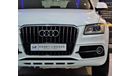 Audi Q5 EXCELLENT DEAL for our Audi Q5 S-Line 3.0T Quattro 2014 Model!! in White Color! GCC Specs