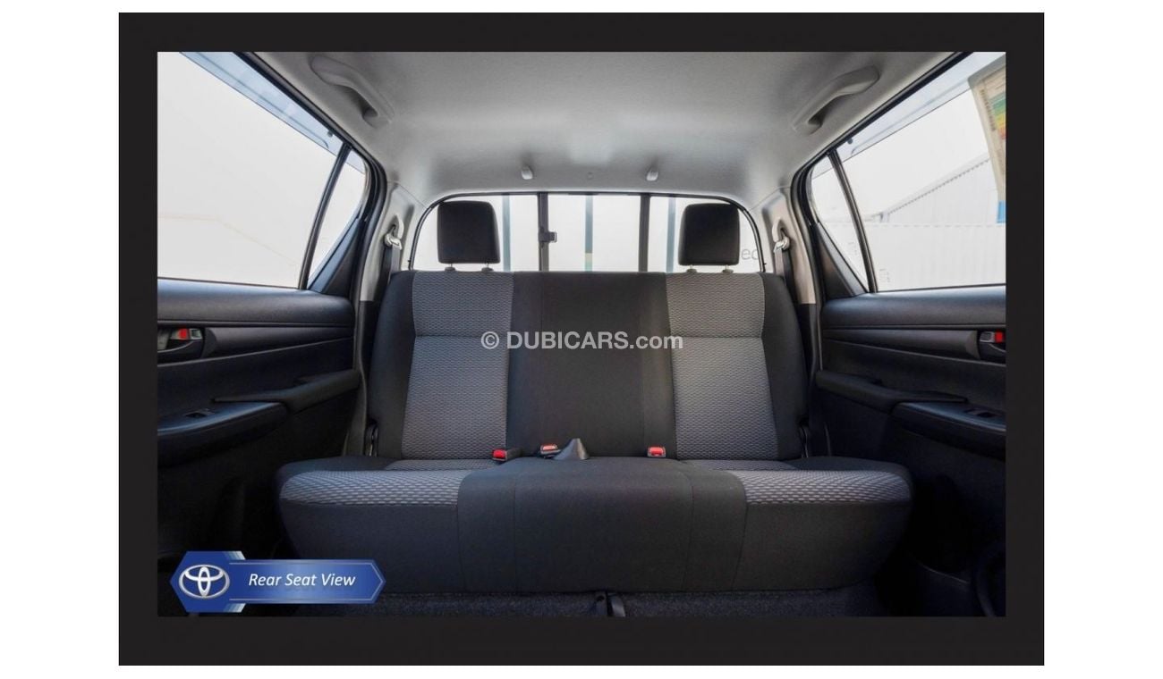 تويوتا هيلوكس TOYOTA HILUX 2.4L 4x4 5-SEATER D/C BSC M/T DSL