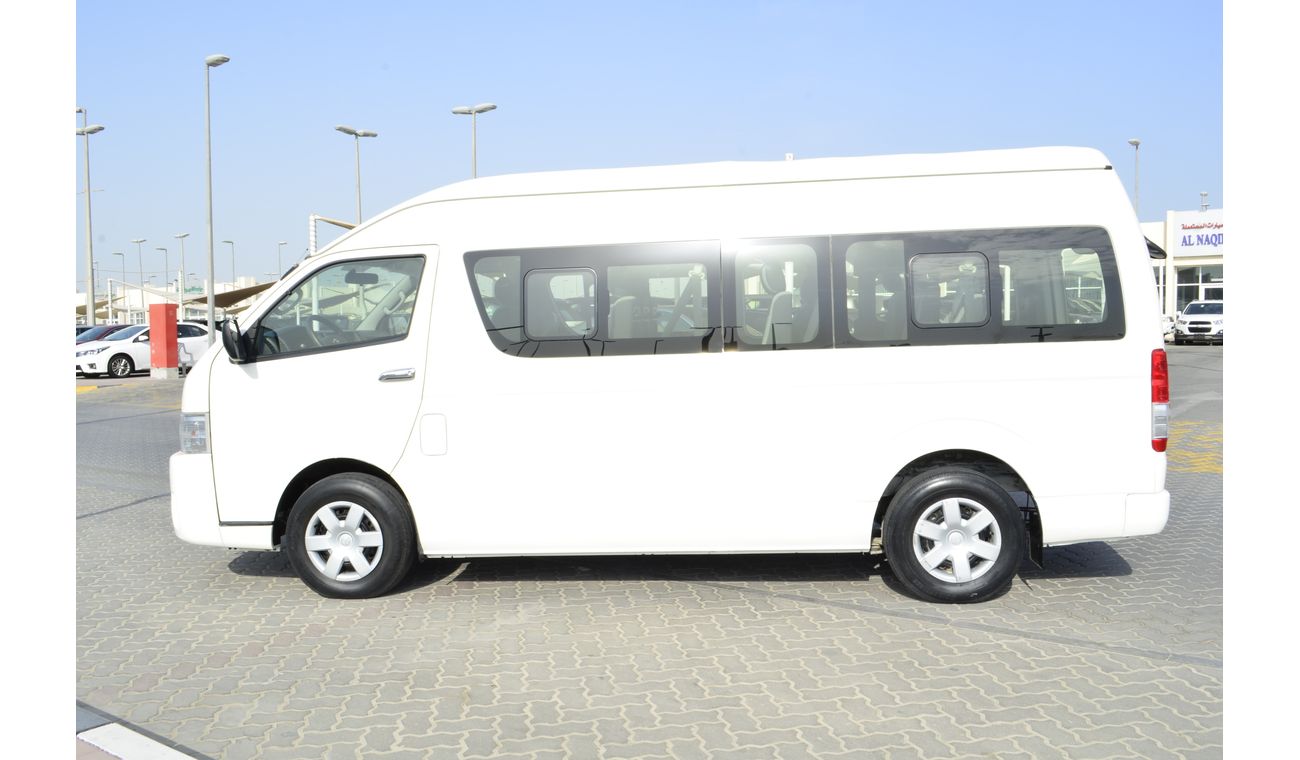 Toyota Hiace GL HIGH ROOF 15 SEATER PASSENGER VAN GCC SPECS