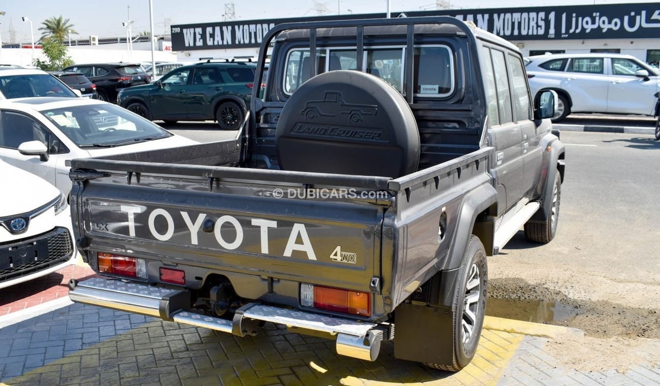 تويوتا لاند كروزر بيك آب LC 79 DOUBLE CABIN - DIESEL 2.8L TURBO 2024 GREY