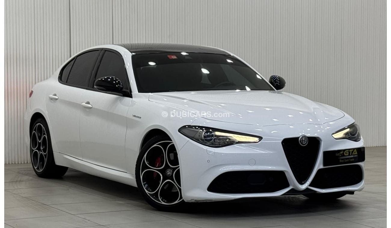 Alfa Romeo Giulia 2023 Alfa Romeo Giulia Q2 Veloce, Nov 2027 Alfa Romeo Warranty + Service Pack, Low Kms, GCC