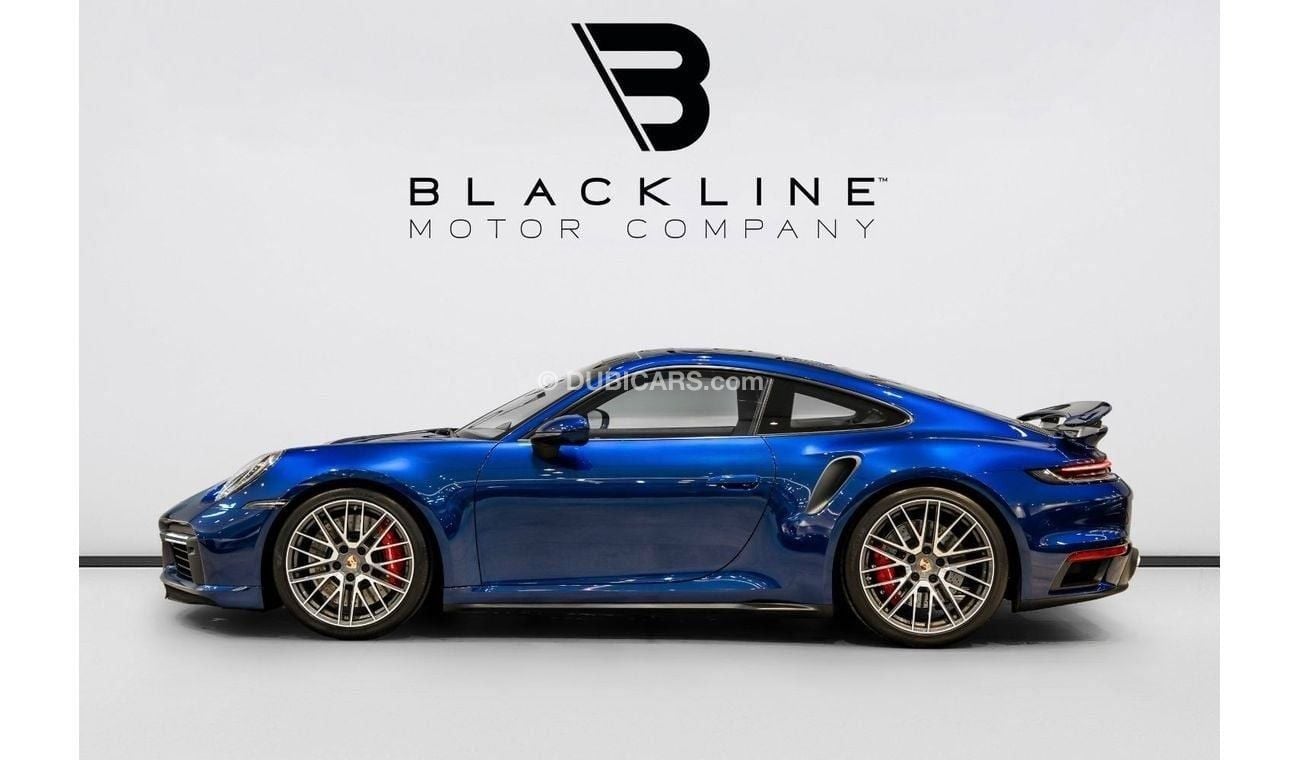 بورش 911 Turbo 3.8L (575 HP) Coupe 2024 Porsche Turbo, 2029 Porsche Warranty, Gentian Blue Metallic, Low KMs,