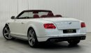 بنتلي كونتيننتال جي تي سي 2016 Bentley Continental GTC Convertible V8S, Full Service History, GCC