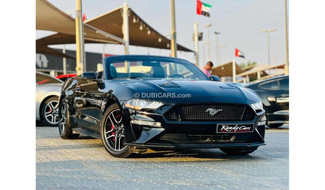 فورد موستانج GT Convertible | Monthly 1420/- | 0% DP | Digital Cluster | Leather Seats | # 49965