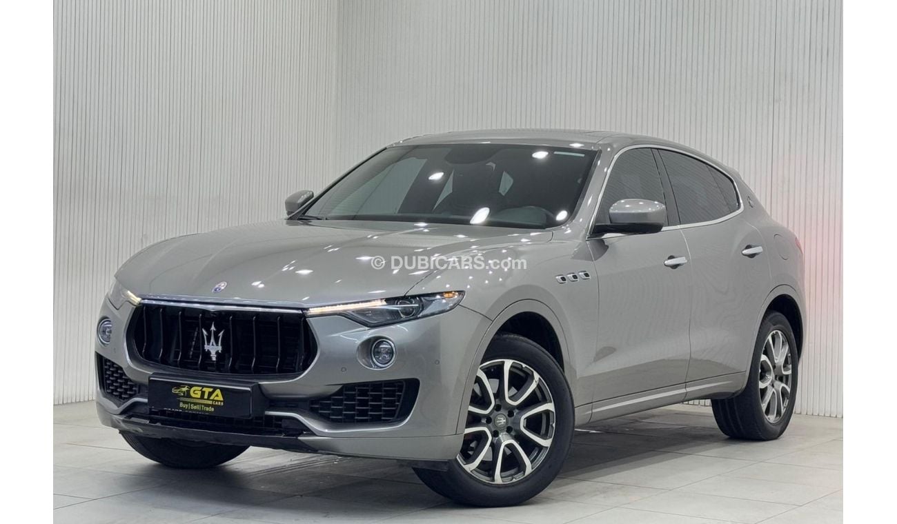 Maserati Levante S 3.0L (430 HP) 2017 Maserati Levante S, 1 Year Warranty, Service History, GCC