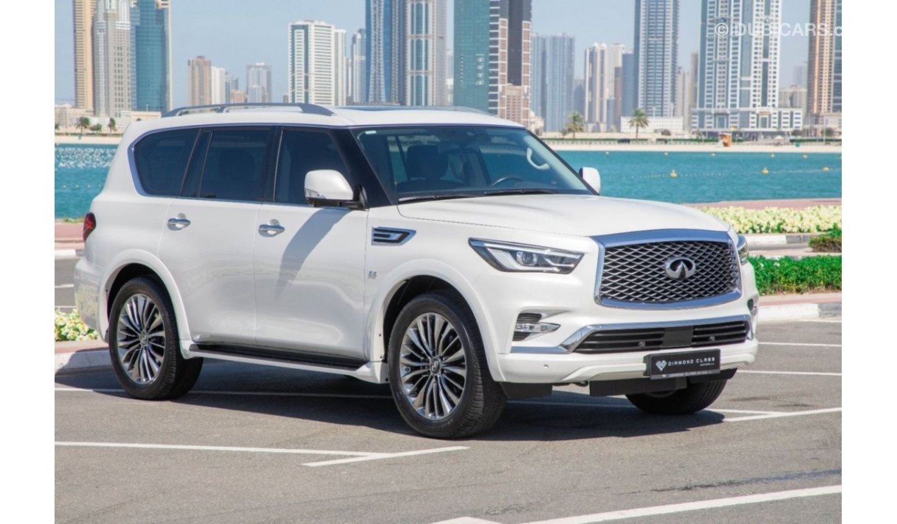 Infiniti QX80 Luxe 7st Infinite QX80  Full Option 2020 GCC Under Warranty