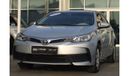 Toyota Corolla SE SE TOYOTA COROLLA 2019   GCC 1.6  SILVER EXCELLENT CONDITION WITHOUT ACCIDENT