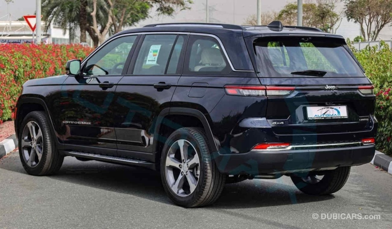 جيب جراند شيروكي Limited Plus Luxury V6 3.6L 4X4 , 2024 GCC , 0Km , With 3 Years or 60K Km Warranty @Official Dealer