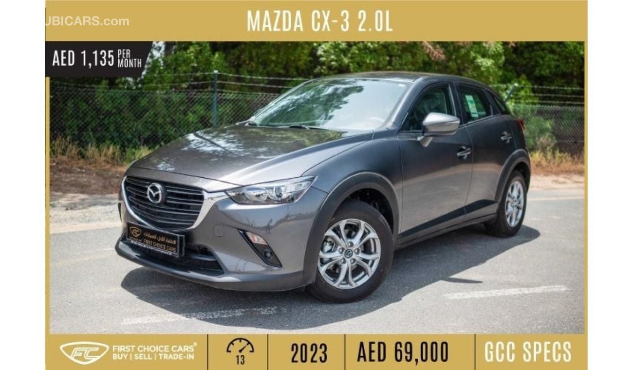 Mazda CX-3 AED 1,135/month 2023 | MAZDA CX-3 | GT 2.0L V4 FWD | BRAND NEW | GCC SPECS | M25064