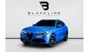 ألفا روميو ستيلفيو Veloce 2.0L 2022 Alfa Romeo Stelvio Veloce, 2027 Alfa Romeo Warranty + Service Contract, Low KMs, GC