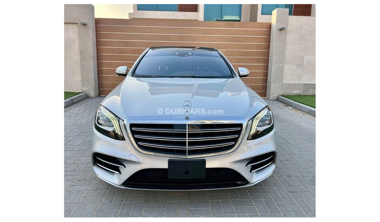 مرسيدس بنز S 560 Mercedes Benz S550 2018 كلين تايتل بدون صبغ او حوادث