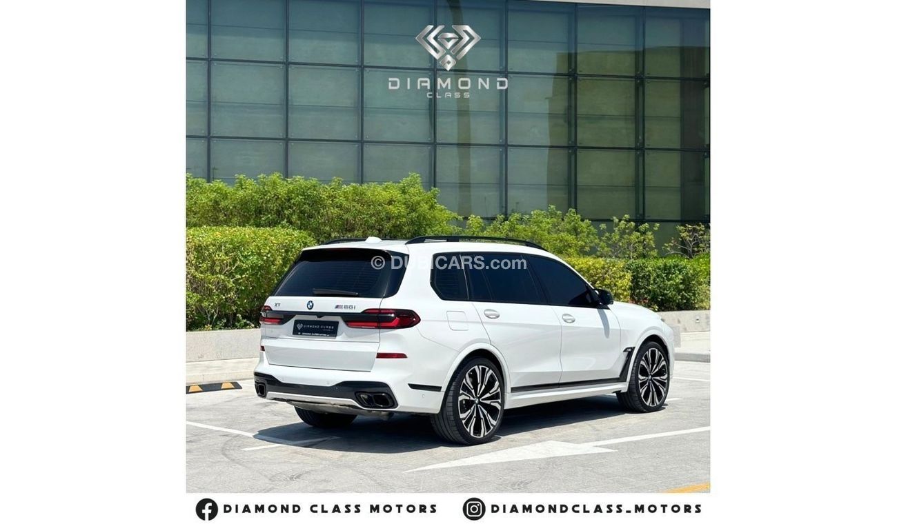 BMW X7 BMW X7 M60i  M power, 4.4 turbocharger  Panoramic, Head-Up Display  Full Option  2024 GCC 5 Years Ag