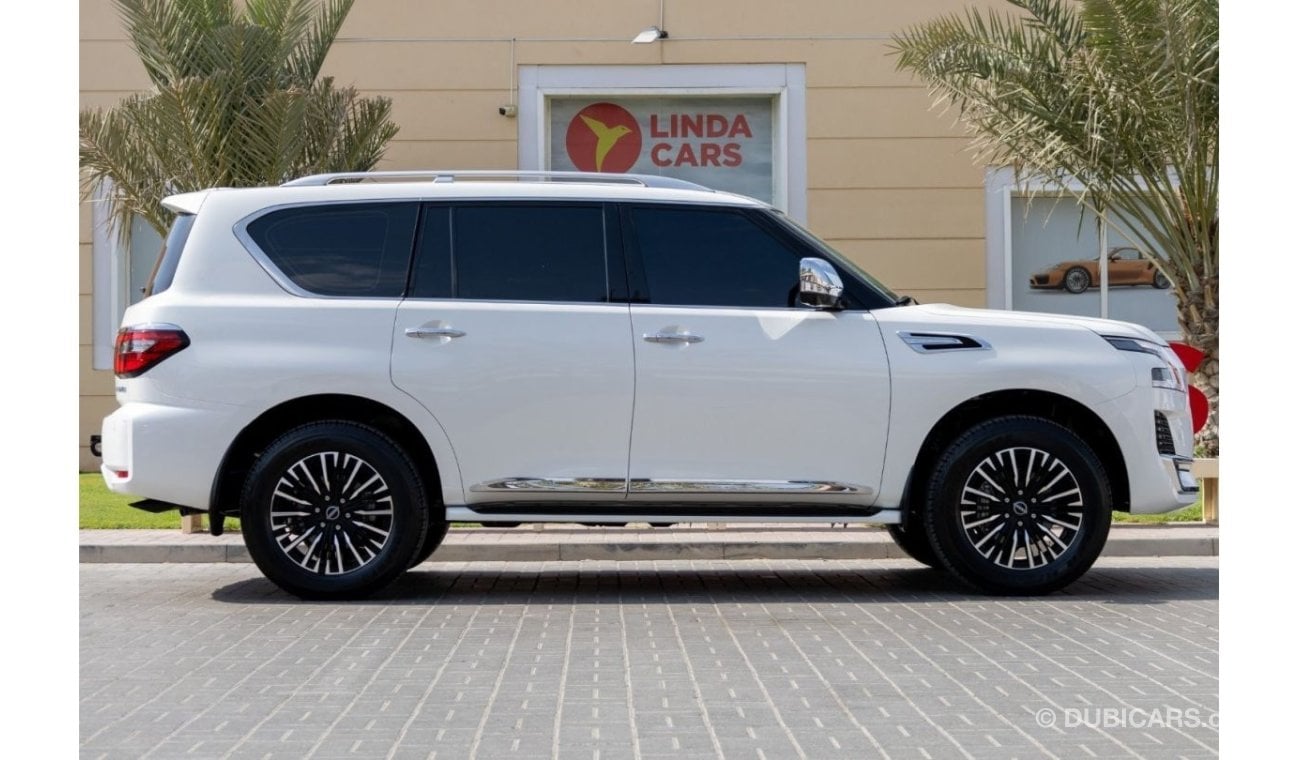 نيسان باترول Nissan Patrol Platinum 2024 GCC under Agency Warranty and Service Contract with Flexible Down-Paymen