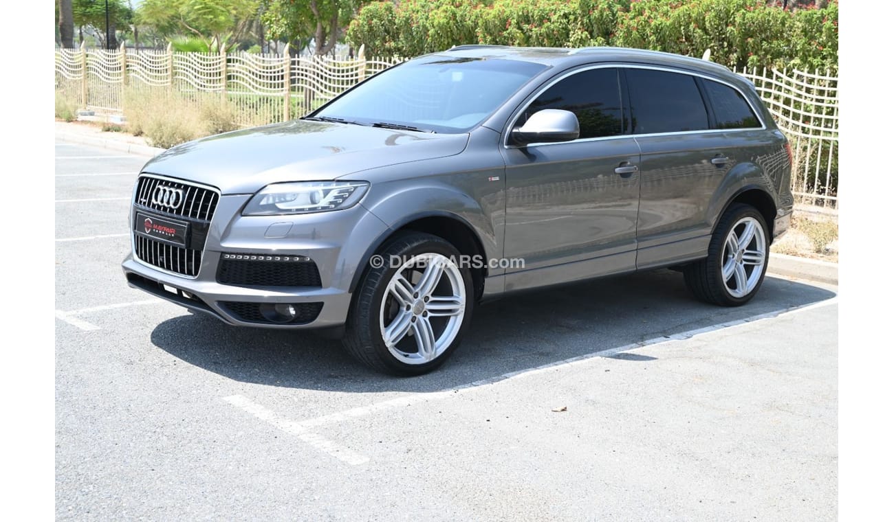 أودي Q7 0% DP  - ACCIDENT FREE - AUDI SERVICE - AUDI Q7 S-LINE 3.0SC 2015 - FIRS