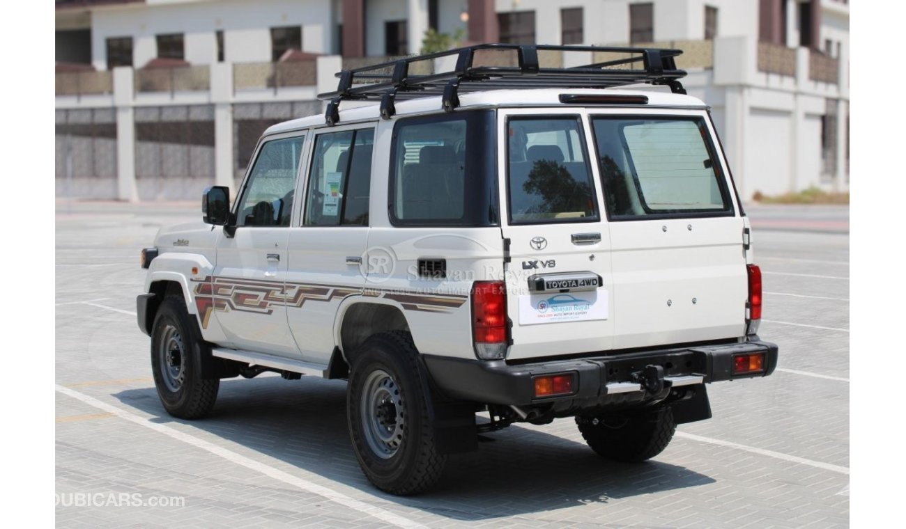 Toyota Land Cruiser Hard Top LHD LC76 4.5L TDSL-E V8 4WD 5DR 5S MT 2024MY WITH ROOF RAIL