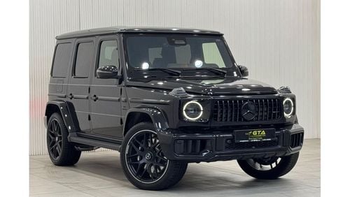 مرسيدس بنز G 63 AMG AMG Night Package *Brand New* 2025 Mercedes Benz G63 AMG Night Package, Warranty, Fully Loaded, Deli