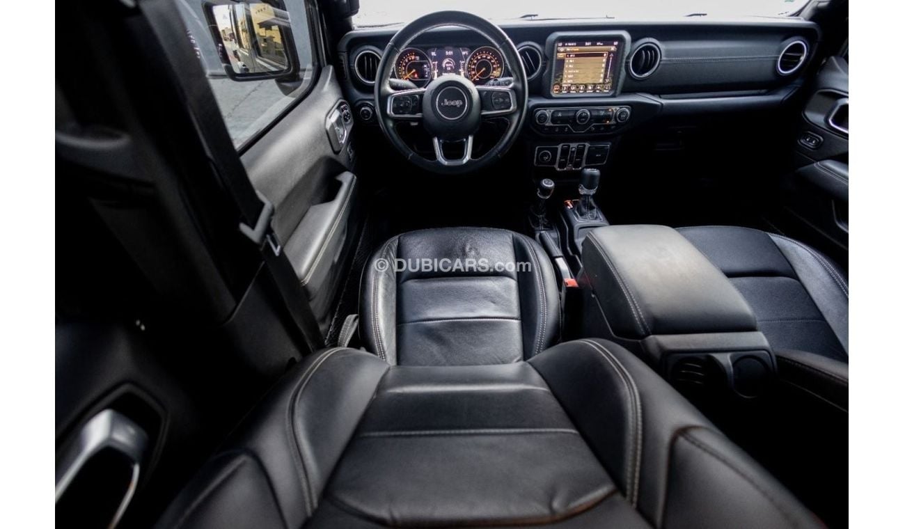 Jeep Wrangler Unlimited Sahara 3.6L Jeep Wrangler Unlimited Sahara 2019 GCC (LOWEST MILEAGE) under Warranty with F