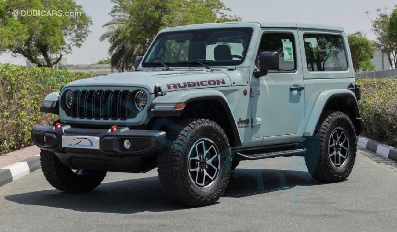 Jeep Wrangler Rubicon I4 2.0L Turbo , 2024 GCC  , 0Km , With 3 Years or 60K Km Warranty @Official Dealer