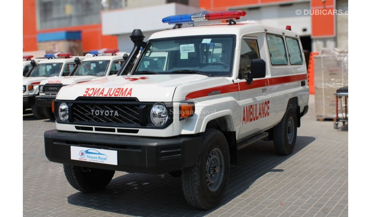 تويوتا لاند كروزر LHD LC78 4.2L DSL V6 4WD 3DR AMBULANCE MT 2024MY