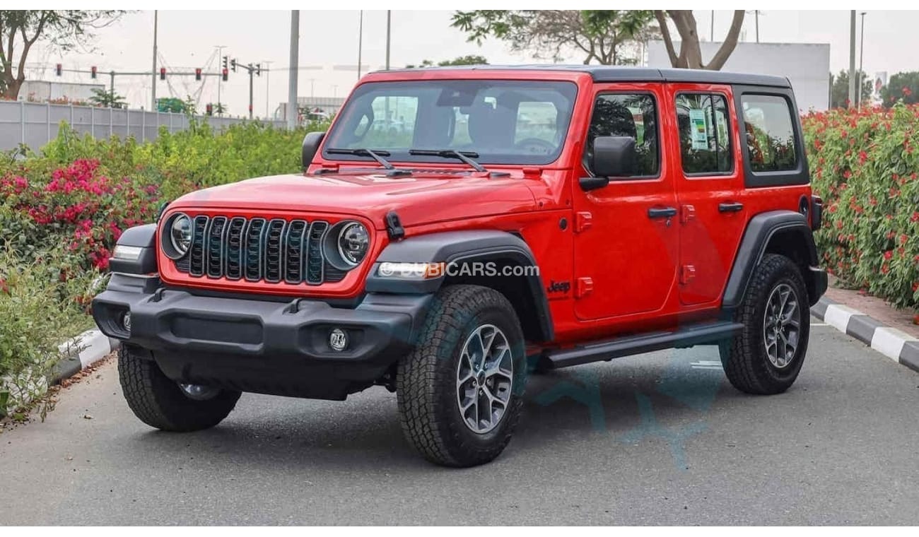 Jeep Wrangler (НА ЭКСПОРТ , For Export) Unlimited Sport S I4 2.0L Turbo , 2024 , GCC , 0Km , Без пробега