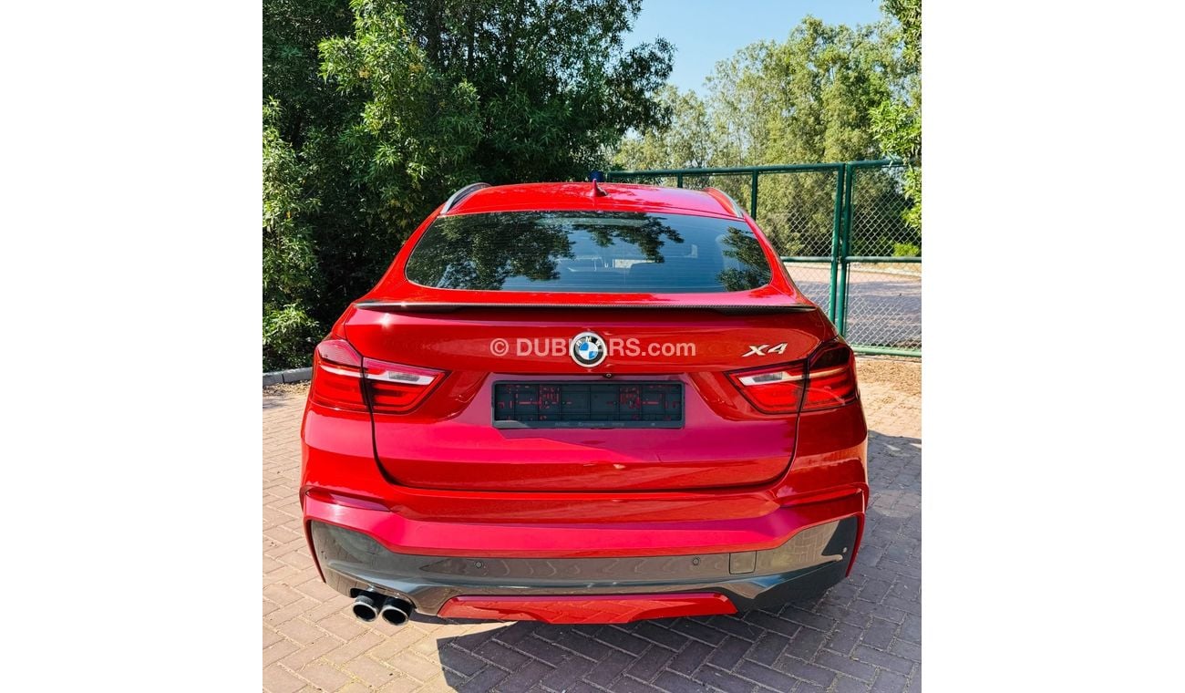 BMW X4 xDrive 35i M Sport GCC .. FSH .. Original Paint .. Perfect Condition .. Top