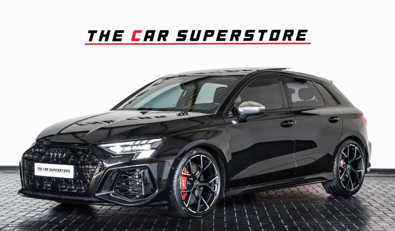 Audi RS3 2022 - AUDI RS3 - GCC - FULL SERVICE HISTORY WITH AL NABOODA - WARRANTY TILL JULY 2025