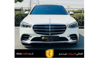 Mercedes-Benz S 500 4M MERCEDES S500 GCC SPECS YEAR 2021 UNDER WARRANTY & FULL SERVICE HISTORY FLEXIBLE DOWN PAYMENT EMI