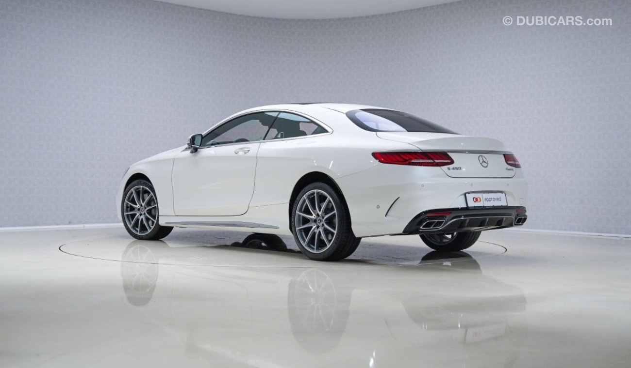 مرسيدس بنز S 450 Coupe 4Matic - 2 Years Approved Warranty - Approved Prepared Vehicle