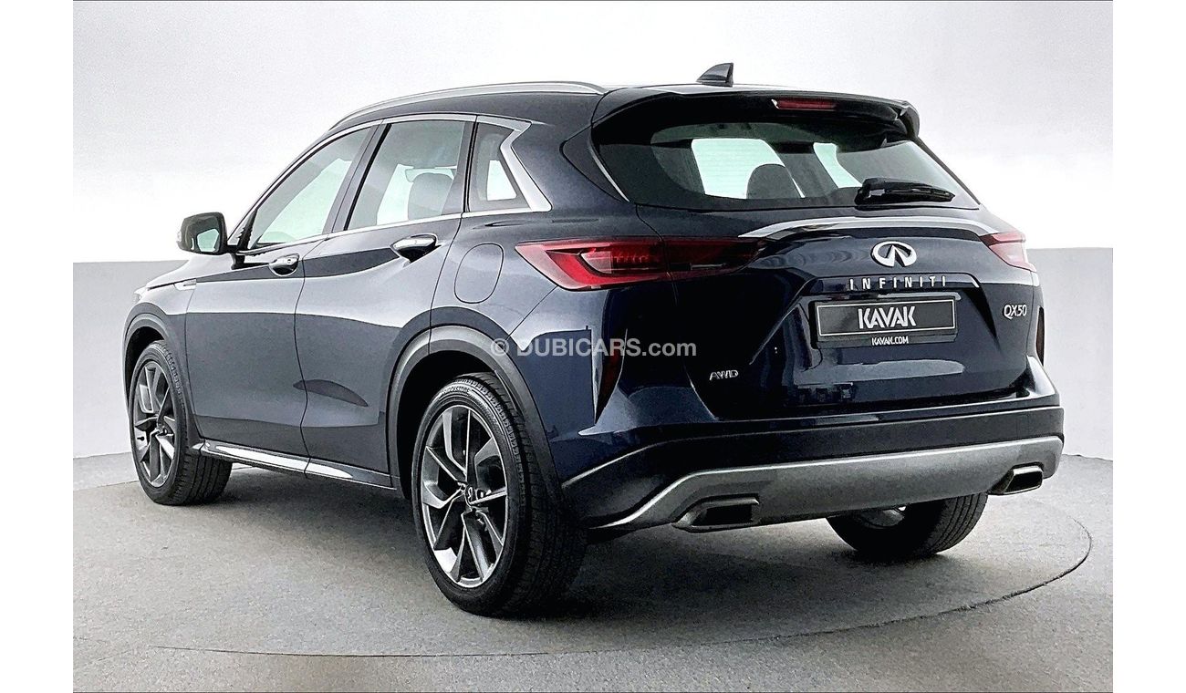 إنفينيتي QX50 Luxe Style | شامل الضمان | 0 ﺪﻔﻋﺓ ﺃﻮﻟﻯ