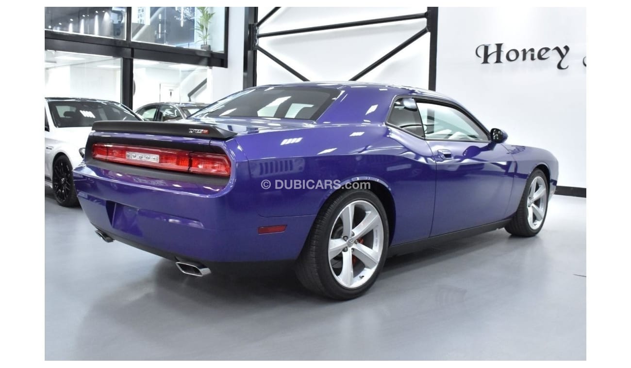 دودج تشالينجر EXCELLENT DEAL for our Dodge Challenger SRT8 6.1 HEMI ( 2010 Model ) in Purple / Violet Color GCC Sp