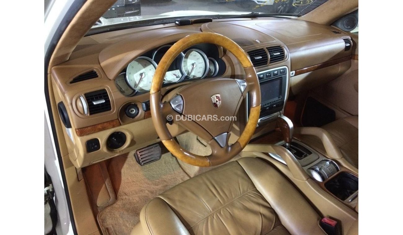 بورش كايان PORSCHE CAYENNE TURBO 4.8L 2008, TECHART KIT, WOOD INTERIOR PACKAGE AND MORE..