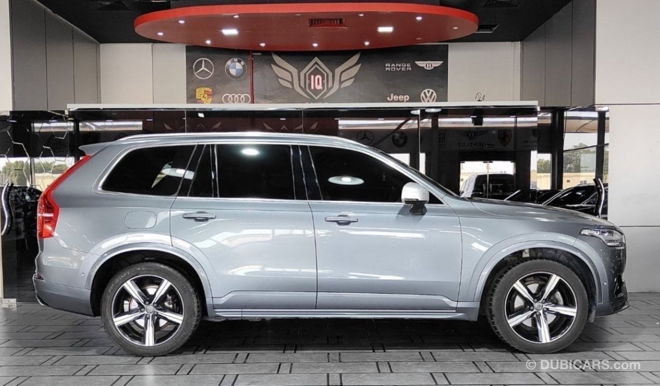 Volvo XC90 R Design AED 2,400 P.M | 2019 VOLVO XC90 T6 R-DESIGN | UNDER WARRANTY | 7 SEATS | GCC | FULLY LOADED