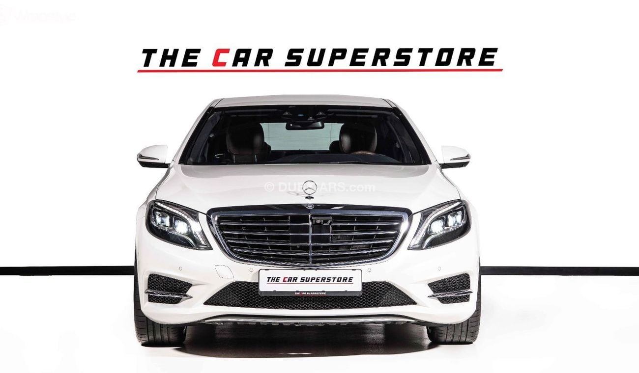 مرسيدس بنز S 400 AMG 3.5L 2014-MERCEDES BENZ S 400 AMG LINE-GCC- SERVICE HISTORY FULL WITH GARGASH-1 YEAR WARRANTY