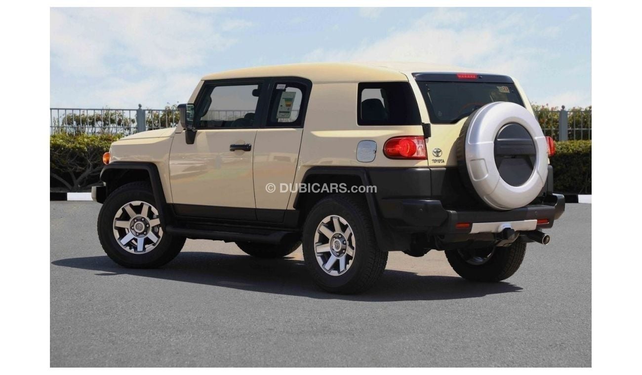 تويوتا إف جي كروزر 2023 Toyota FJ Cruiser 4.0 Final Edition JBL - بيج من الداخل أسود وبيج | للتصدير فقط