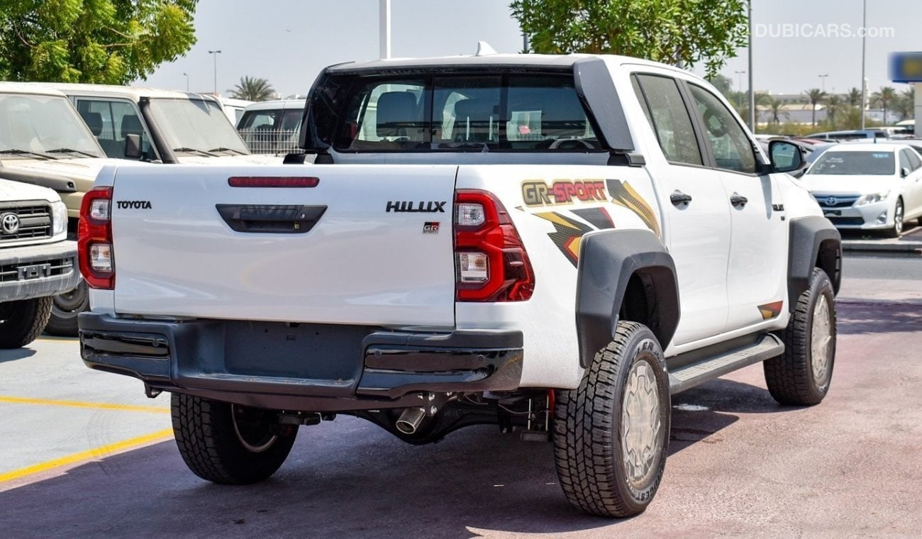 Toyota Hilux Toyota Hilux Toyota Hilux GR Sport 2.8L, DIESEL Oman Specs 4WD, Pickup, Model 2024, Colour White