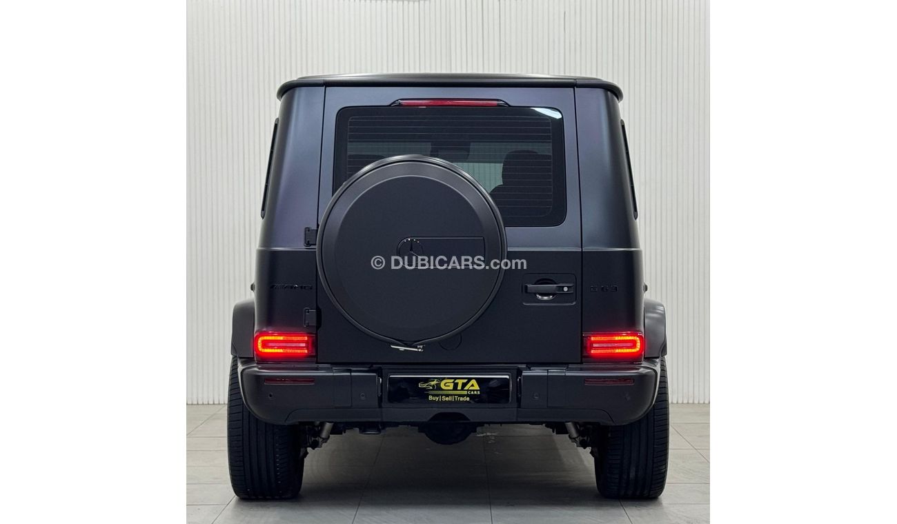 مرسيدس بنز G 63 AMG Std 4.0L 2019 Mercedes Benz G63 AMG Double Night Package, One Year Warranty, Service History, GCC