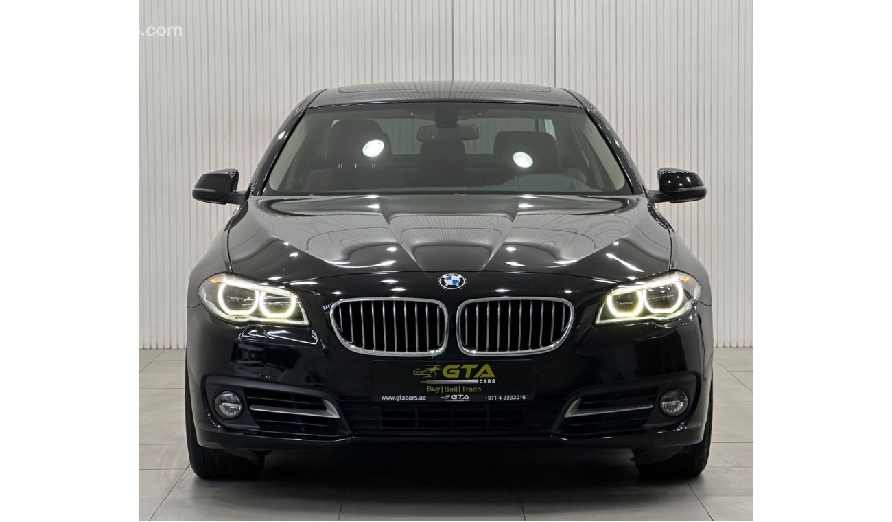 بي أم دبليو 528i Std 2015 BMW 528i, Full Service History, Full Options, Excellent Condition, GCC