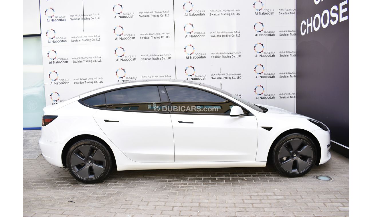 Tesla Model 3 AED 2239 PM I 2022 GCC MANUFACTURER WARRANTY UP 2026 OR 80K KM